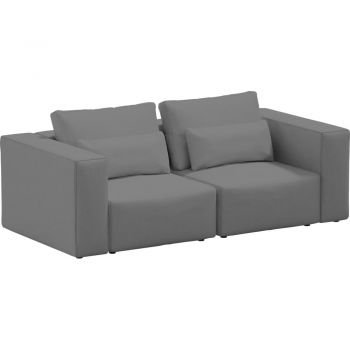 Canapea gri 210 cm Riposo Ottimo – Sit Sit