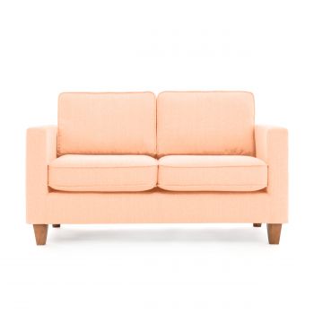 Canapea Fixa 2 locuri Sorio Light pink