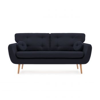 Canapea Fixa 3 locuri Malva Blue denim