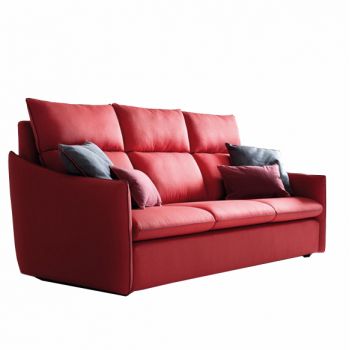 Canapea fixa 3 locuri Helen Red, l231xA106xH109 cm Canapea fixa 3 locuri Helen Red, l231xA106xH109 cm