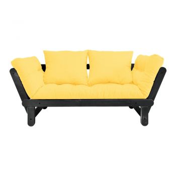 Canapea variabilă Karup Design Beat Black/Yellow