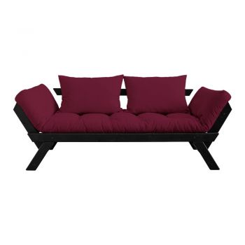 Canapea variabilă Karup Design Bebop Black/Bordeaux