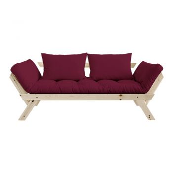 Canapea variabilă Karup Design Bebop Natural/Bordeaux Canapea variabilă Karup Design Bebop Natural/Bordeaux