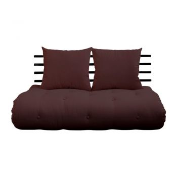 Canapea variabilă Karup Design Shin Sano Black/Brown