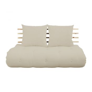 Canapea variabilă Karup Design Shin Sano Natur/Beige