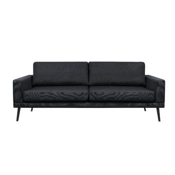 Canapea cu 3 locuri Windsor & Co Sofas Rigel, negru