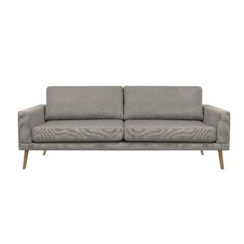 Canapea cu 3 locuri Windsor & Co Sofas Vega, gri deschis