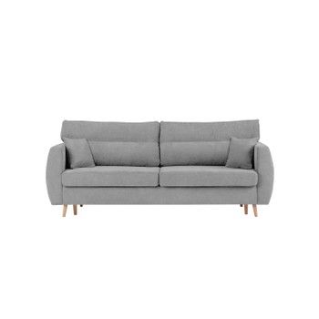 Canapea extensibilă cu 3 locuri și spațiu pentru depozitare Cosmopolitan design Sydney, 231 x 98 x 95 cm, gri Canapea extensibilă cu 3 locuri și spațiu pentru depozitare Cosmopolitan design Sydney, 231 x 98 x 95 cm, gri