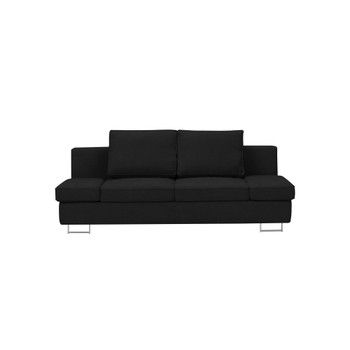 Canapea extensibilă cu două locuri Windsor & Co Sofas Iota, negru