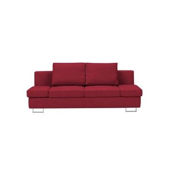 Canapea extensibilă cu două locuri Windsor & Co Sofas Iota, roşu