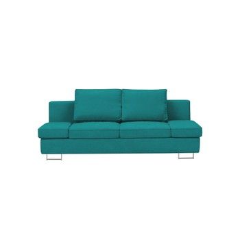 Canapea extensibilă cu două locuri Windsor & Co Sofas Iota, turcoaz