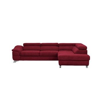 Canapea extensibilă Windsor & Co Sofas Gamma, roşu, partea dreaptă
