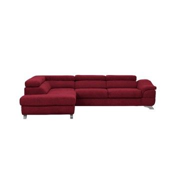 Canapea extensibilă Windsor & Co Sofas Gamma, roşu, partea stângă