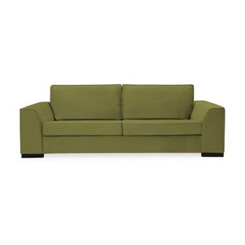 Canapea cu 3 locuri Vivonita Bronson Olive, verde