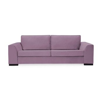 Canapea cu 3 locuri Vivonita Bronson, violet