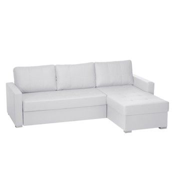 Canapea pe colț Florenzzi Piero, alb
