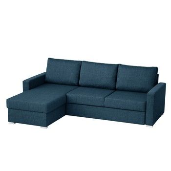 Canapea pe colț Florenzzi Platti, albastru