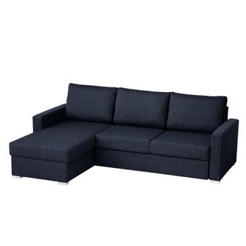 Canapea pe colț Florenzzi Platti, albastru închis