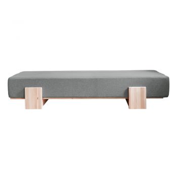 Canapea variabilă Karup Design UMU Daybed Natural/Granite Grey