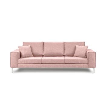Canapea cu 3 locuri Cosmopolitan Design Cartagena, roz