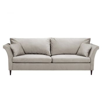 Canapea extensibilă cu spațiu pentru depozitare Mazzini Sofas Pivoine, bej