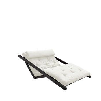Canapea extensibilă Karup Design Figo Black, bej deschis Canapea extensibilă Karup Design Figo Black, bej deschis