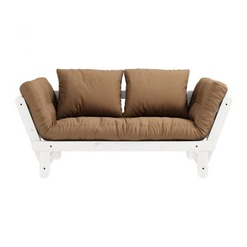 Canapea variabilă KARUP Design Beat White/Mocca