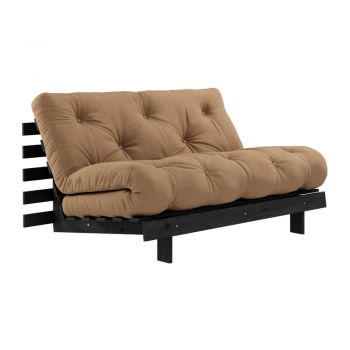Canapea variabilă KARUP Design Roots Black/Mocca Canapea variabilă KARUP Design Roots Black/Mocca