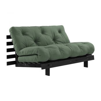 Canapea extensibilă verde 140 cm Roots - Karup Design Canapea extensibilă verde 140 cm Roots - Karup Design