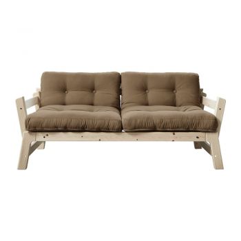 Canapea variabilă KARUP Design Step Natural/Mocca