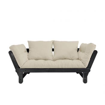 Sofa extensibila Beat Black and Dove Grey