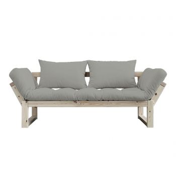 Sofa extensibila Edge Natural and Granite Grey
