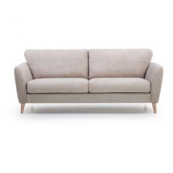 Canapea bej 206 cm Oslo - Scandic