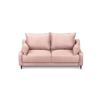 Canapea cu 2 locuri Mazzini Sofas Ancolie, roz deschis