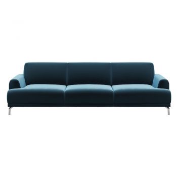 Canapea cu 3 locuri MESONICA Puzo, albastru