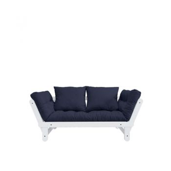 Canapea extensibilă bleumarin Beat White Canapea extensibilă bleumarin Beat White