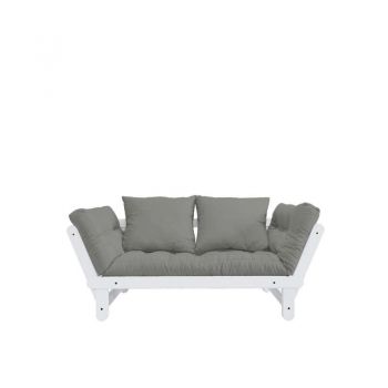 Canapea extensibilă gri Beat White Canapea extensibilă gri Beat White