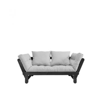 Canapea extensibilă gri deschis Beat Black Canapea extensibilă gri deschis Beat Black