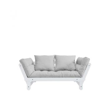 Canapea extensibilă gri deschis Beat White Canapea extensibilă gri deschis Beat White