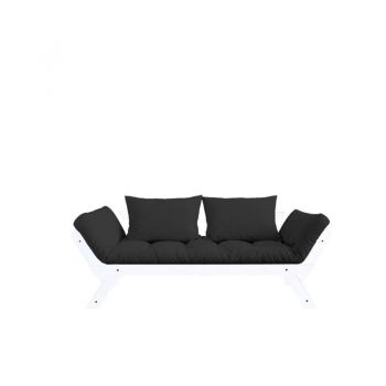 Canapea extensibilă gri închis 2 locuri Bebop White Canapea extensibilă gri închis 2 locuri Bebop White