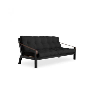 Canapea extensibilă gri închis Poetry Black Canapea extensibilă gri închis Poetry Black