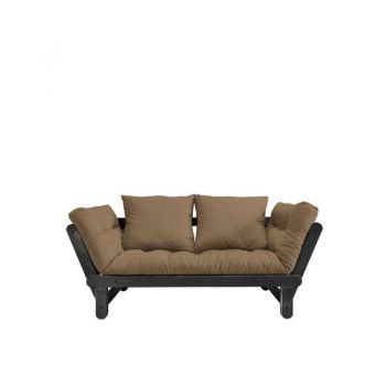 Canapea extensibilă maro cafea Beat Black Canapea extensibilă maro cafea Beat Black