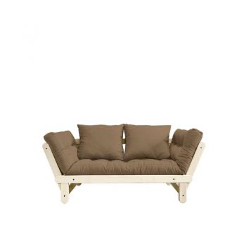 Canapea extensibilă maro cafea Beat Natur Canapea extensibilă maro cafea Beat Natur