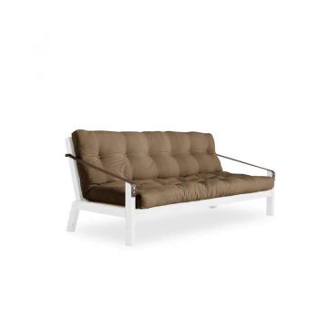 Canapea extensibilă maro cafea Poetry White Canapea extensibilă maro cafea Poetry White