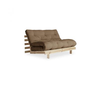 Canapea extensibilă maro cafea Roots Natur Canapea extensibilă maro cafea Roots Natur