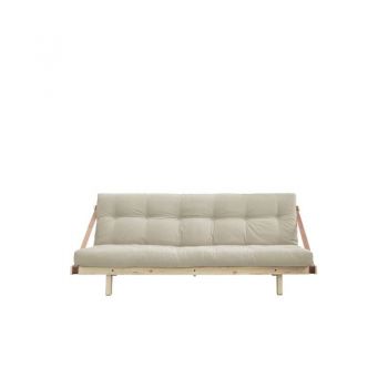 Canapea extensibilă textil bej Jump Natur Canapea extensibilă textil bej Jump Natur