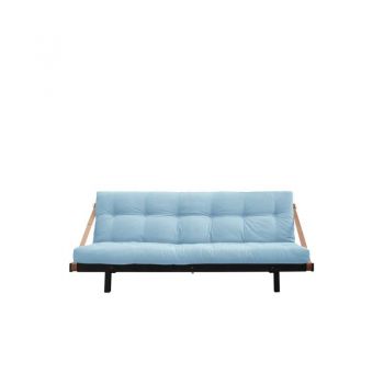 Canapea extensibilă textil bleu deschis Jump Black Canapea extensibilă textil bleu deschis Jump Black