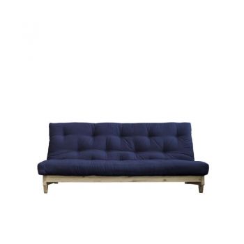 Canapea extensibilă textil bleumarin Fresh Natur Canapea extensibilă textil bleumarin Fresh Natur