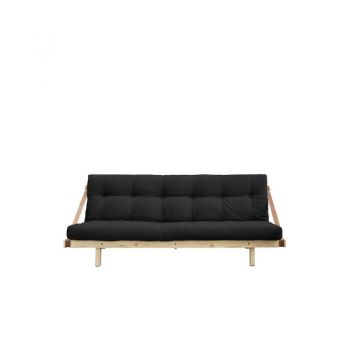 Canapea extensibilă textil gri închis Jump Natur Canapea extensibilă textil gri închis Jump Natur