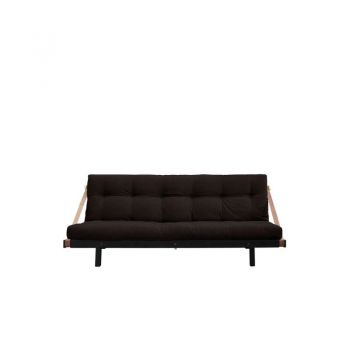 Canapea extensibilă textil maro închis Jump Black Canapea extensibilă textil maro închis Jump Black